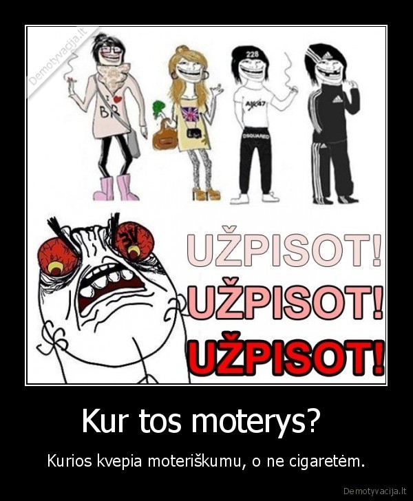 Kur tos moterys? 