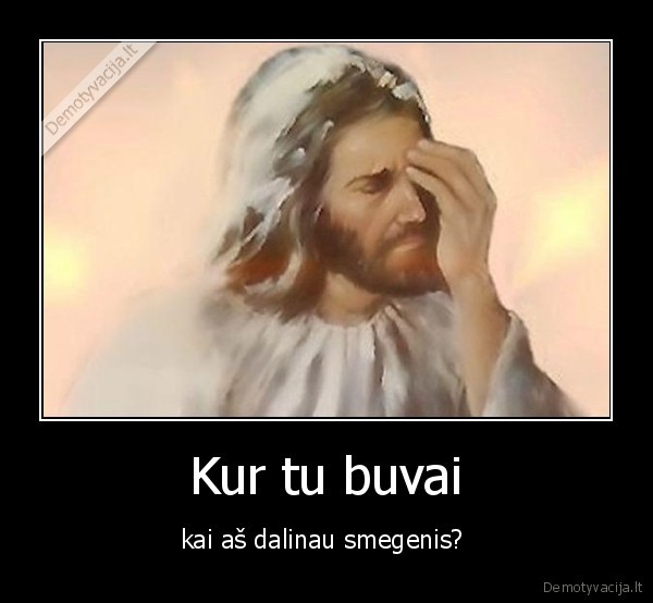 jesus, facepalm