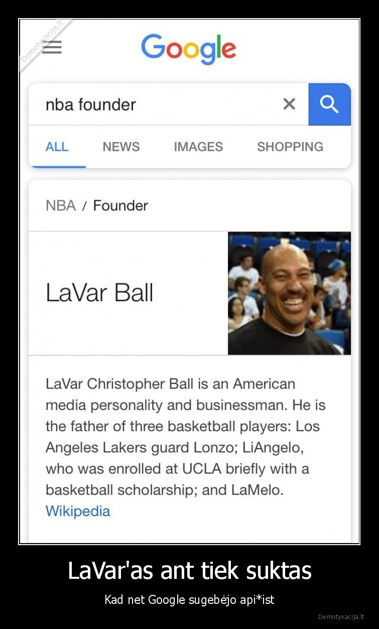 lavar, ball,nba, founder