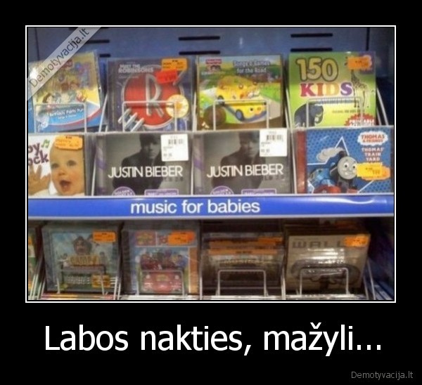 Labos nakties, mažyli...