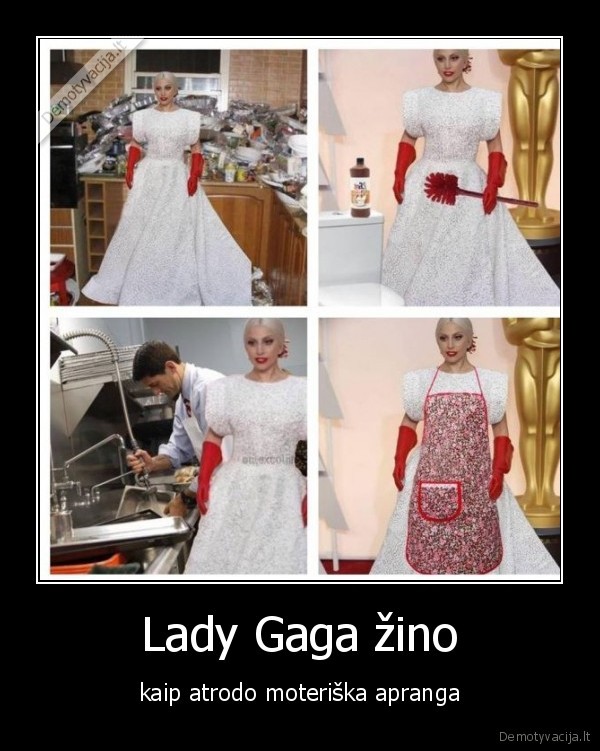 lady, gaga,virtuve