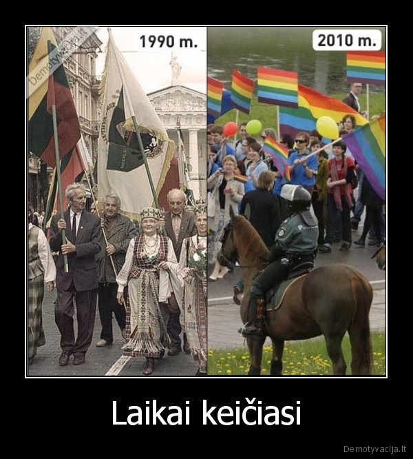 Laikai keičiasi