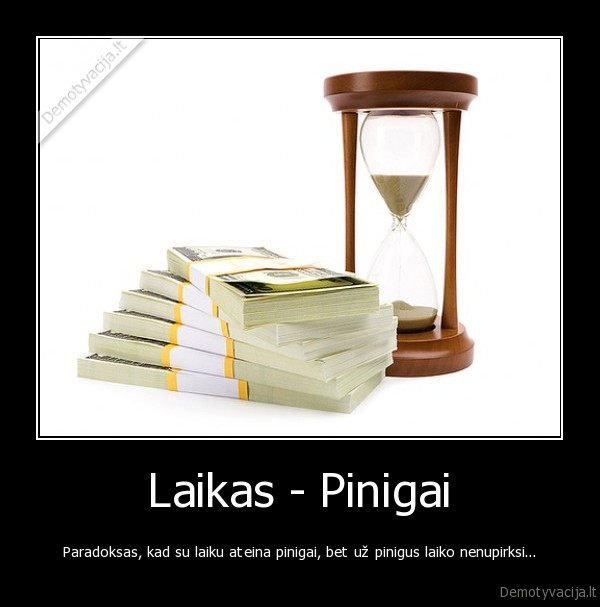 Laikas - Pinigai