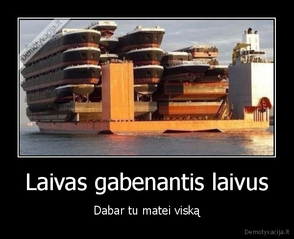 Laivas gabenantis laivus