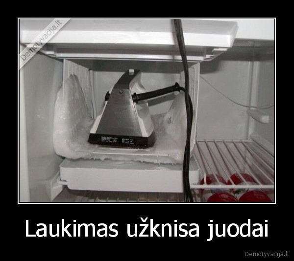 Laukimas užknisa juodai