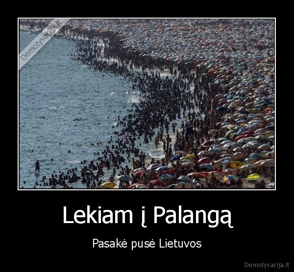 Lekiam į Palangą