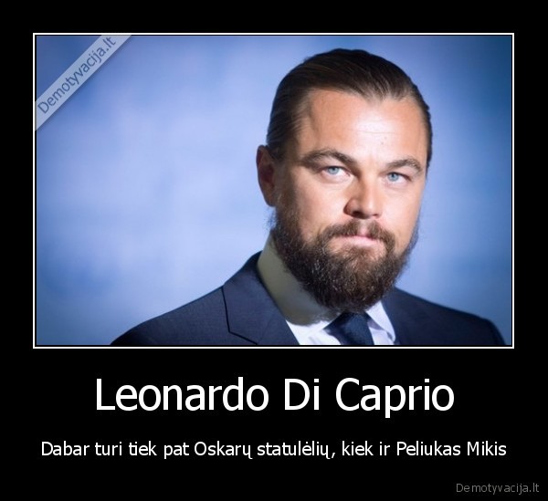 oskarai,leonardo, di, caprio,mikimauzas