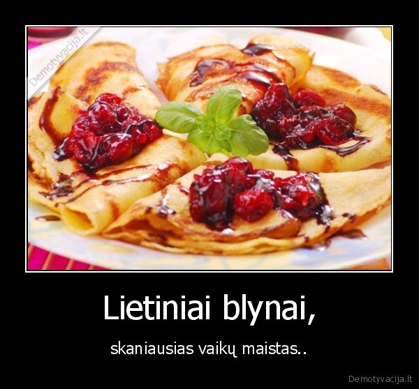 Lietiniai blynai,