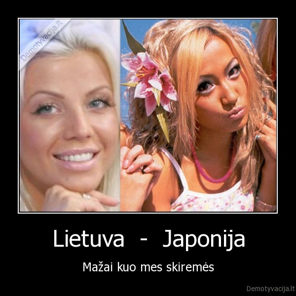 Lietuva  -  Japonija