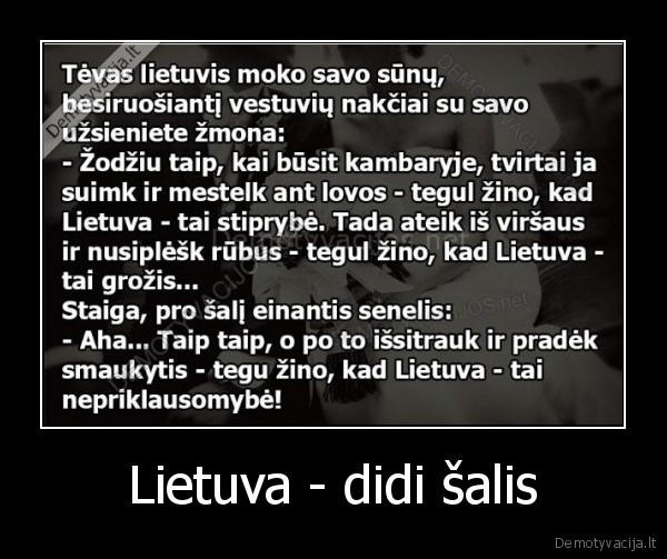 Lietuva - didi šalis