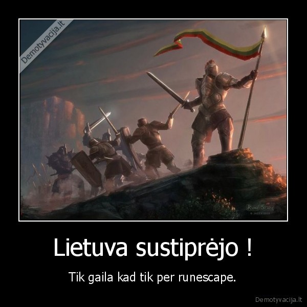 Lietuva sustiprėjo !