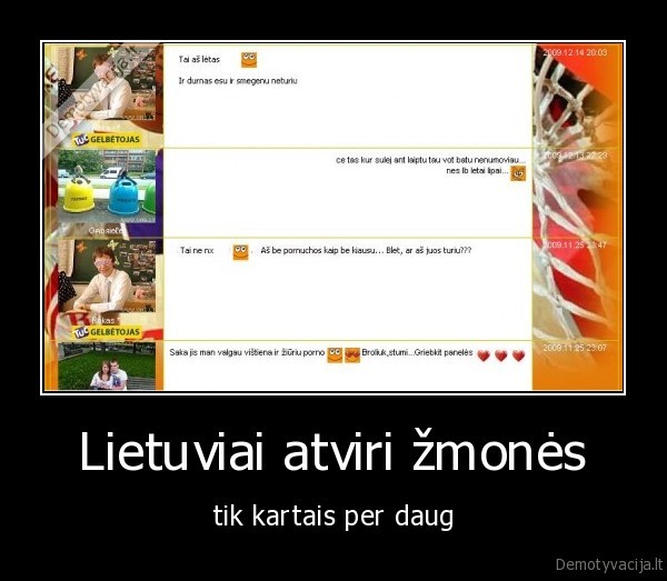 Lietuviai atviri žmonės