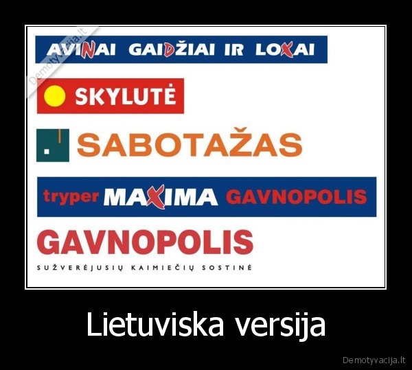 Lietuviska versija