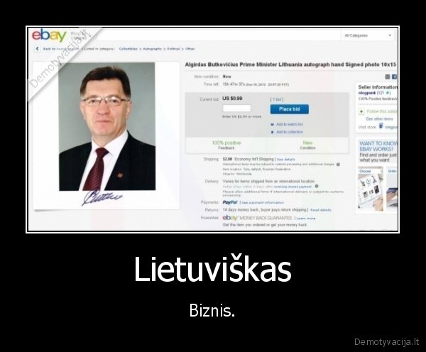 butkevicius,ebay,autografas