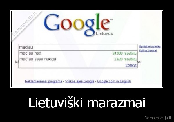 Lietuviški marazmai