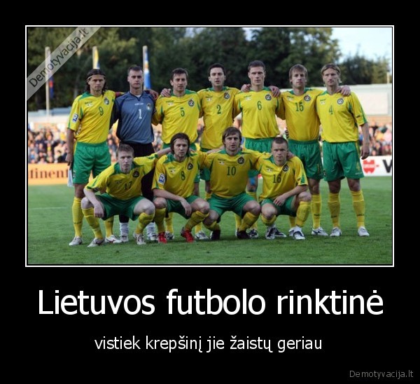 Lietuvos futbolo rinktinė