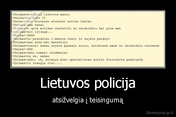 Lietuvos policija