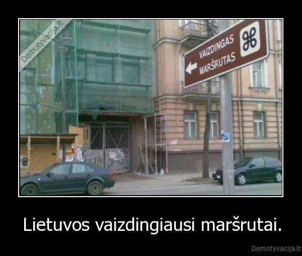 lietuva,vaizinas, marsrutas