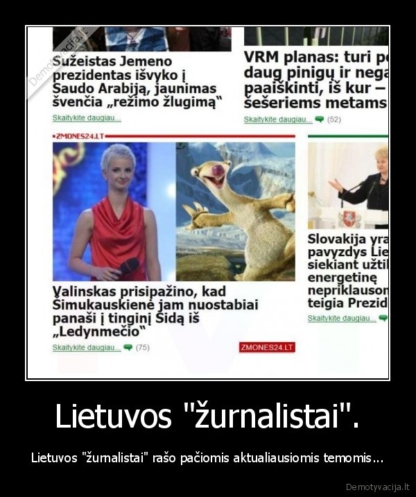 Lietuvos &quot;žurnalistai&quot;.