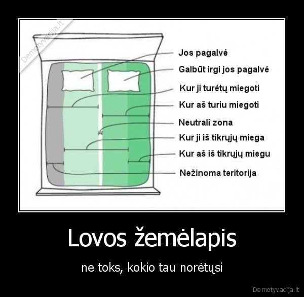 Lovos žemėlapis