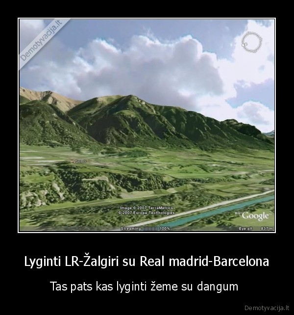 Lyginti LR-Žalgiri su Real madrid-Barcelona