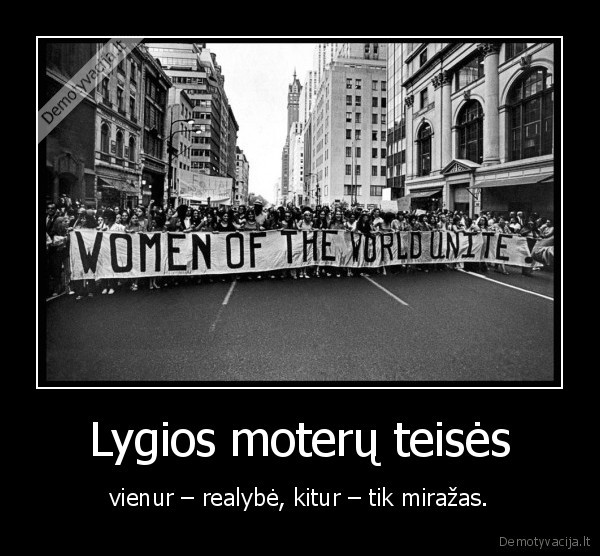 Lygios moterų teisės