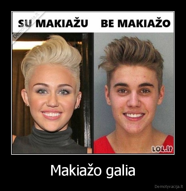 miley, cyrus,justin, bebier,makiazas