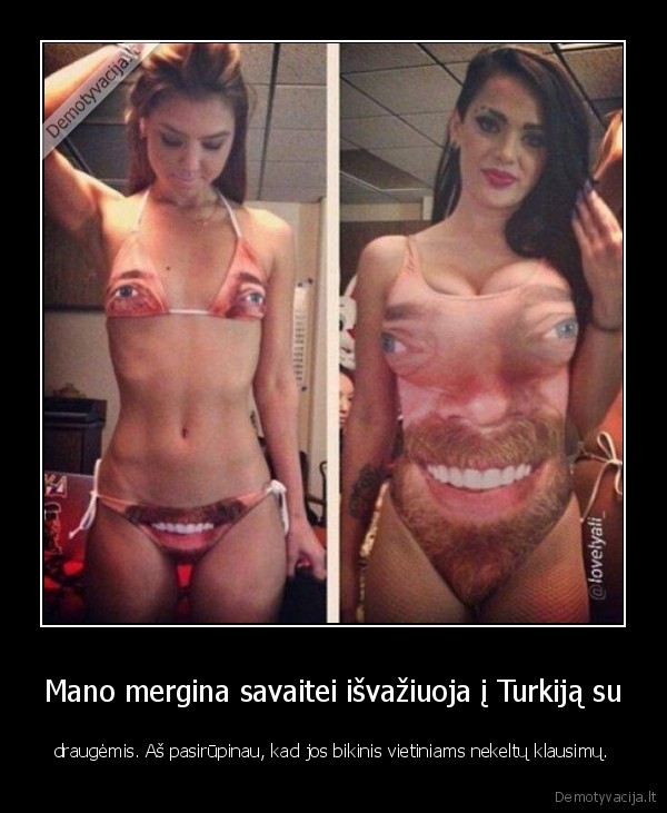 uzimta, mergina,bikinis