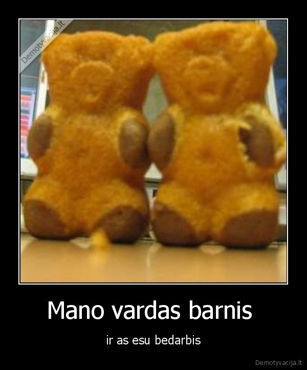 Mano vardas barnis 