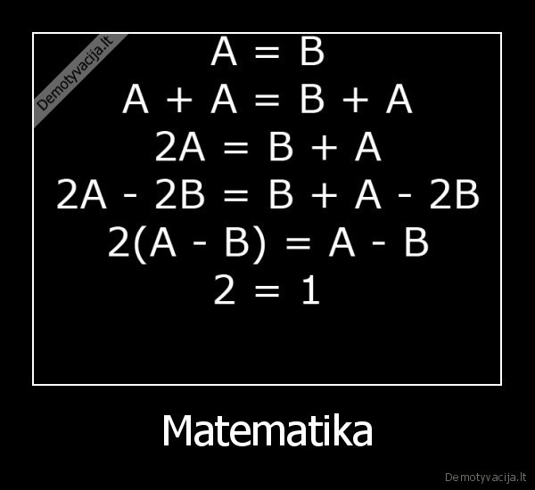 mokslas, matematika