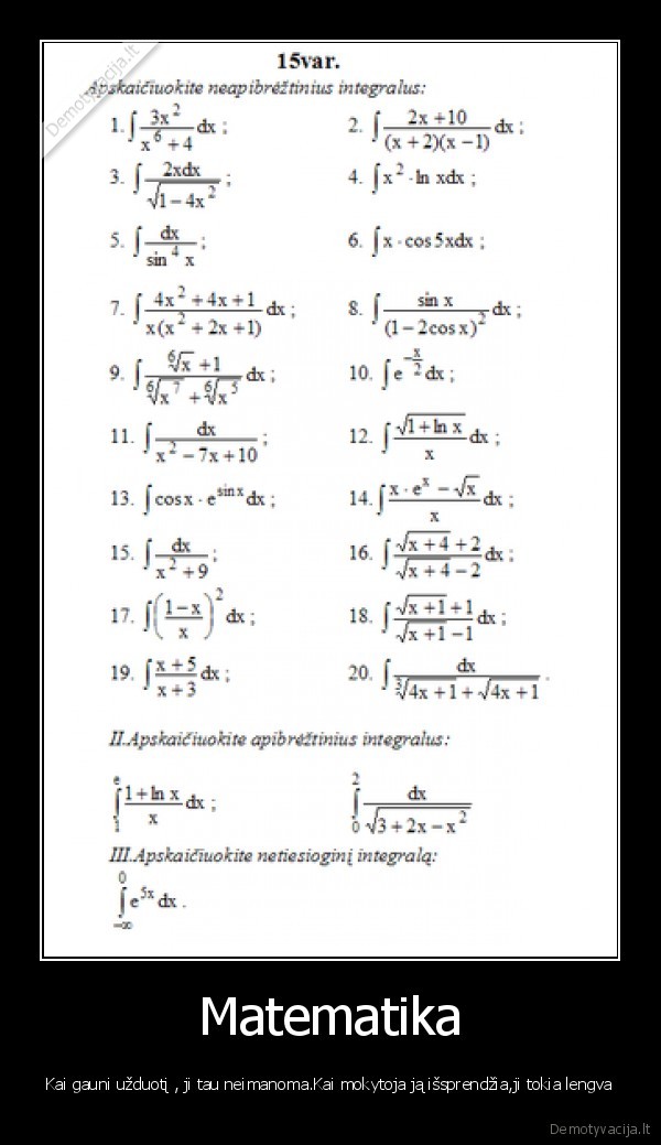 Matematika