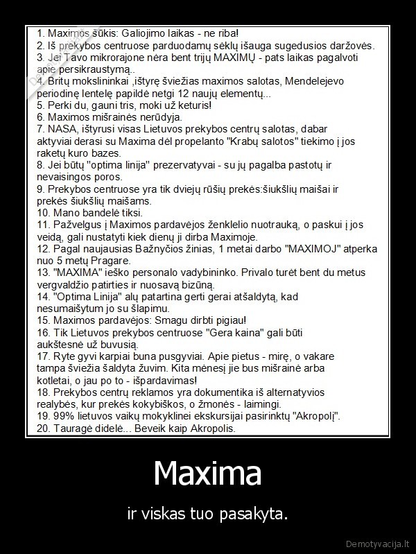 Maxima