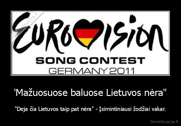 eurovizija, nesiparink, viskas, normaliai