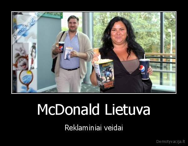 reklaminis, veidas,mcdonald