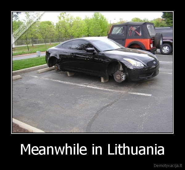 Meanwhile in Lithuania