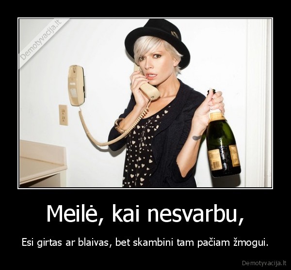 Meilė, kai nesvarbu,