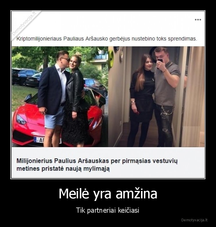 Meilė yra amžina