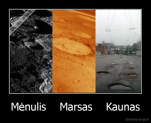 Mėnulis    Marsas    Kaunas