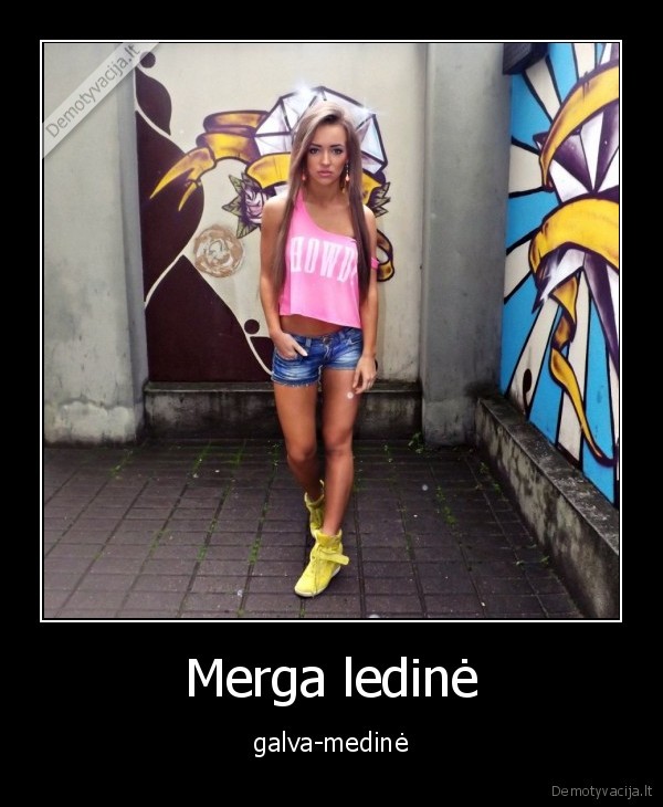 Merga ledinė