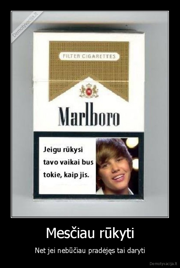 rukymas,justin, bieber,cigareciu, pakelis