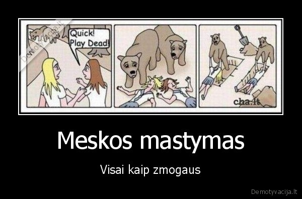 Meskos mastymas