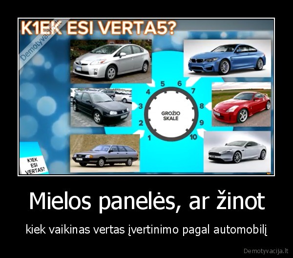 Mielos panelės, ar žinot