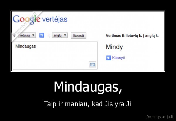 mindaugas,jis,ji