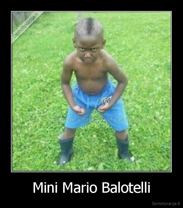 Mini Mario Balotelli