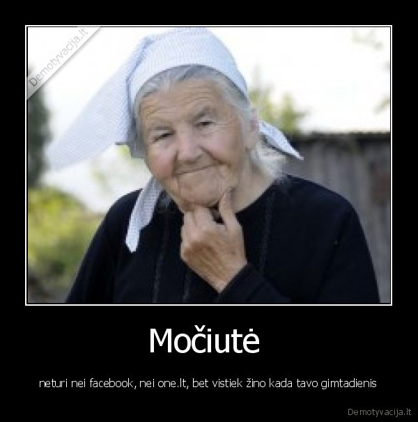 Močiutė 