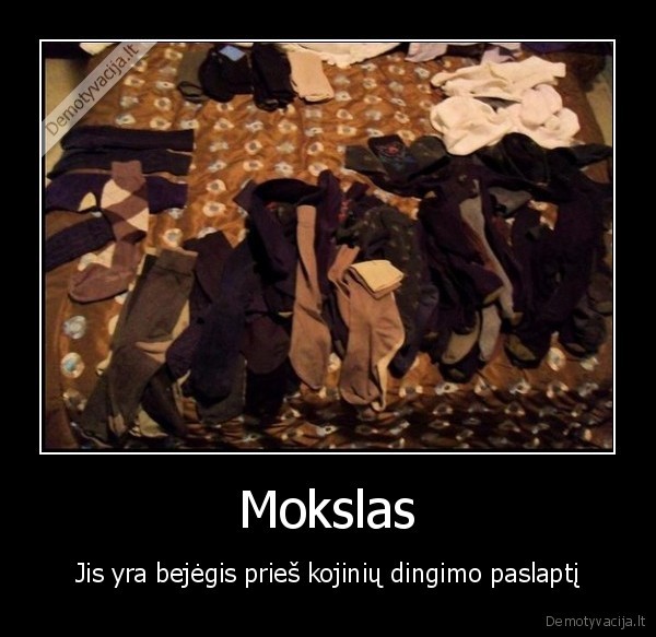 mokslas