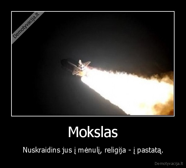 mokslas