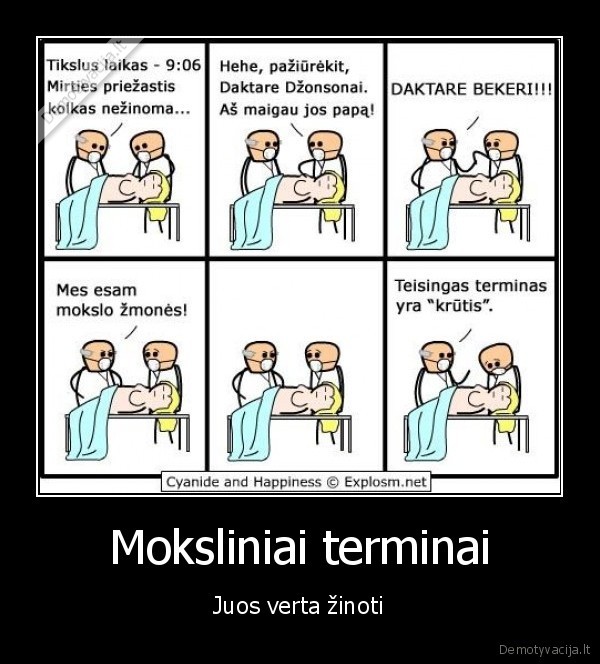 Moksliniai terminai