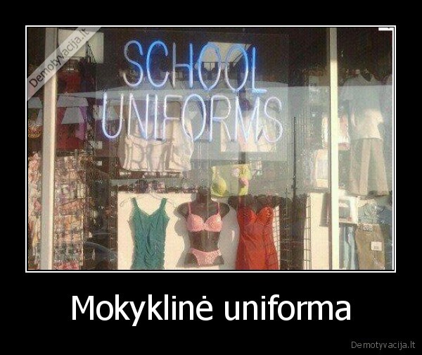 Mokyklinė uniforma