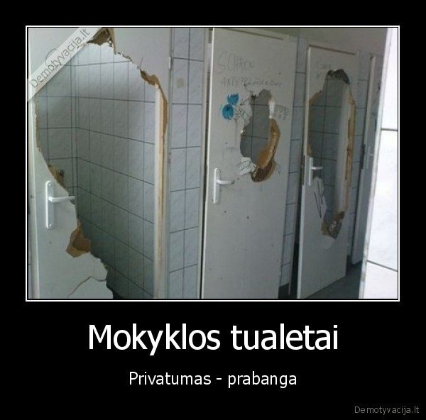 Mokyklos tualetai